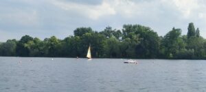 Segeln auf dem Maschsee in Hannover